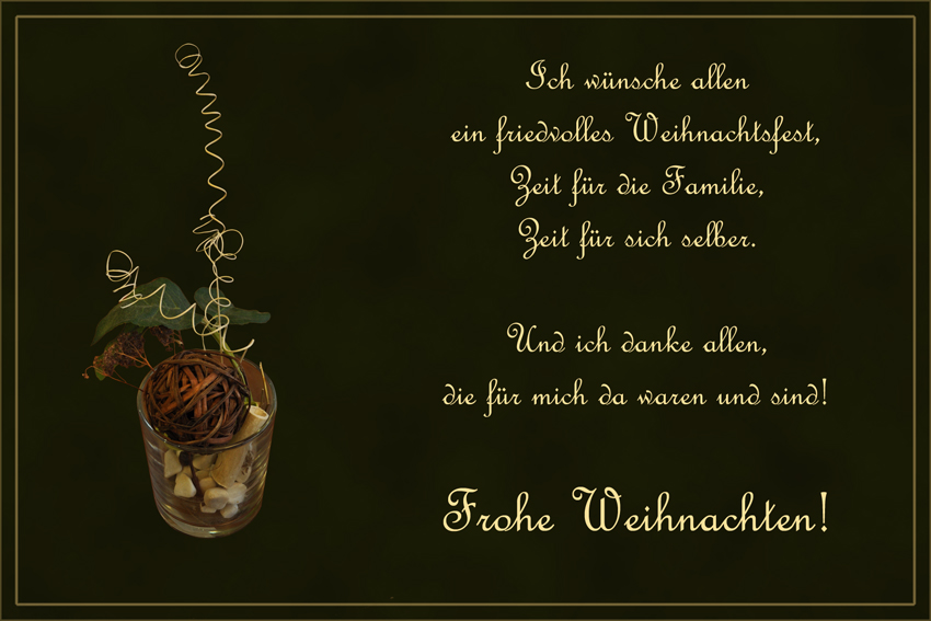 Frohe Weihnachten