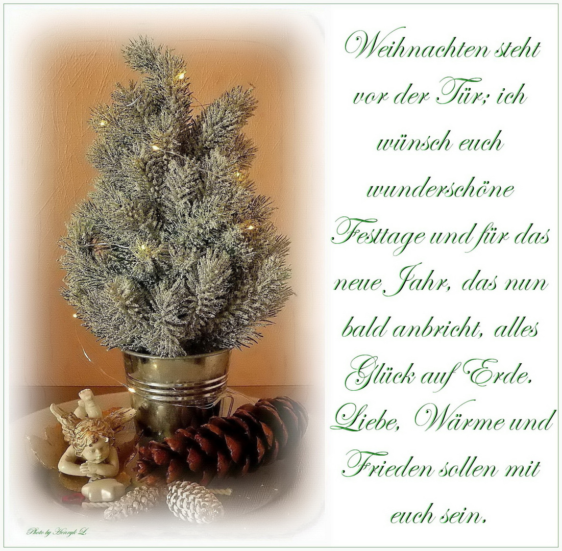 Frohe Weihnachten ...