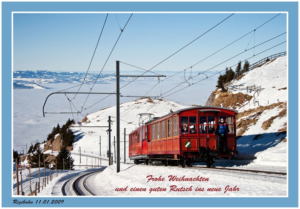 Frohe Weihnachten Foto & Bild bahn, schweiz, eisenbahn Bilder auf
