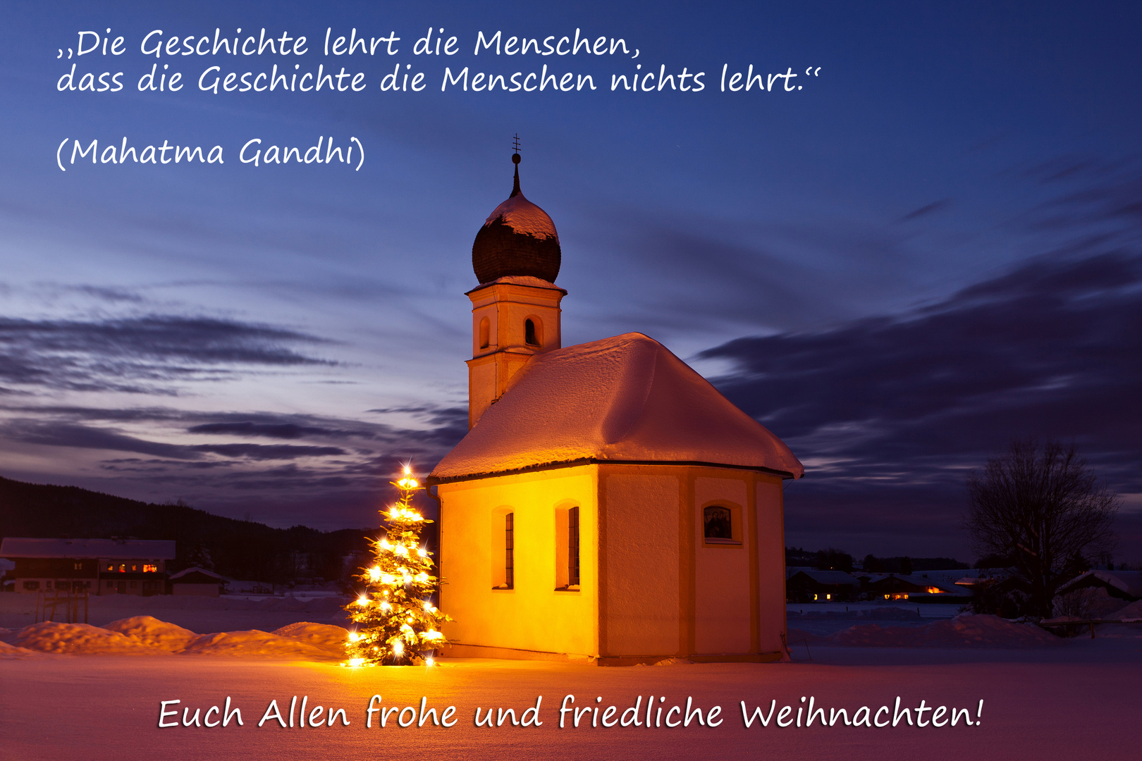 Frohe Weihnachten!