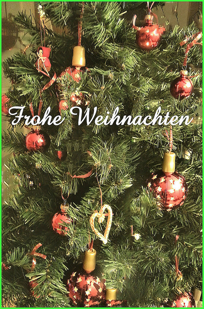 Frohe Weihnachten