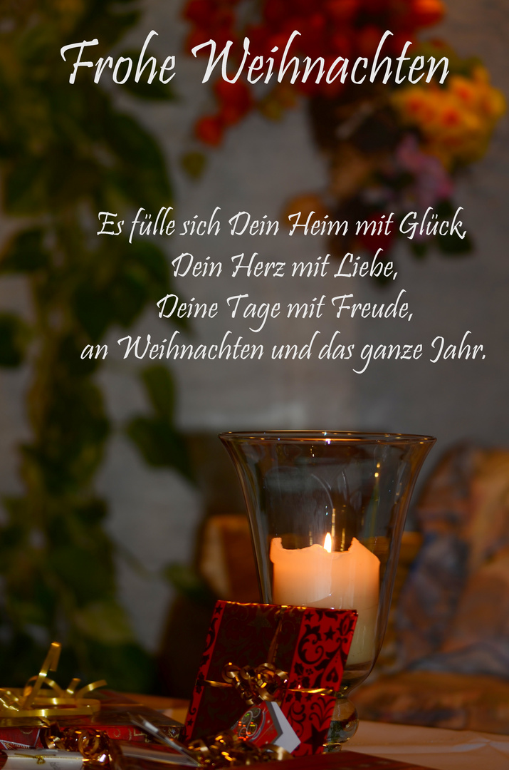 Frohe Weihnachten