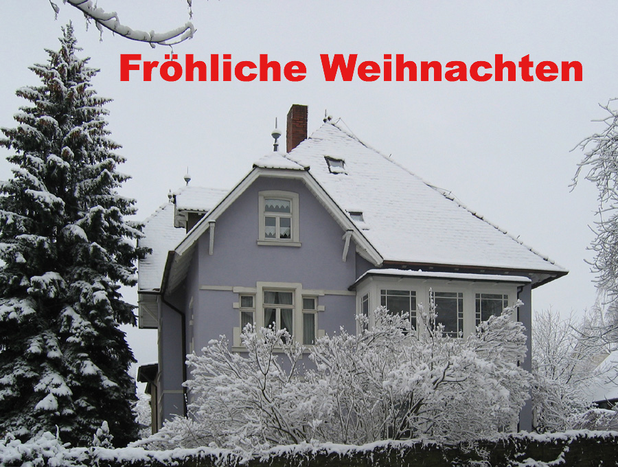 Frohe Weihnachten!