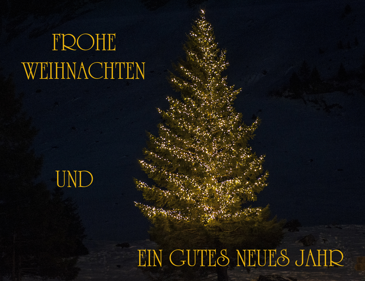 FROHE WEIHNACHTEN