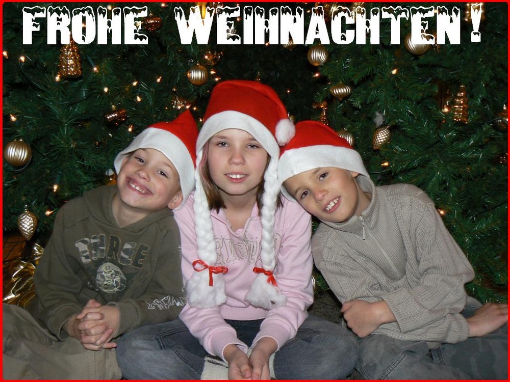 Frohe Weihnachten !