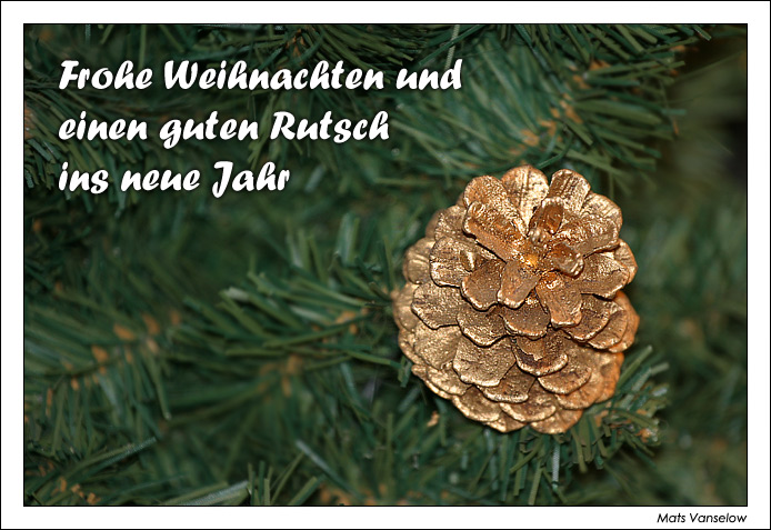 Frohe Weihnachten...