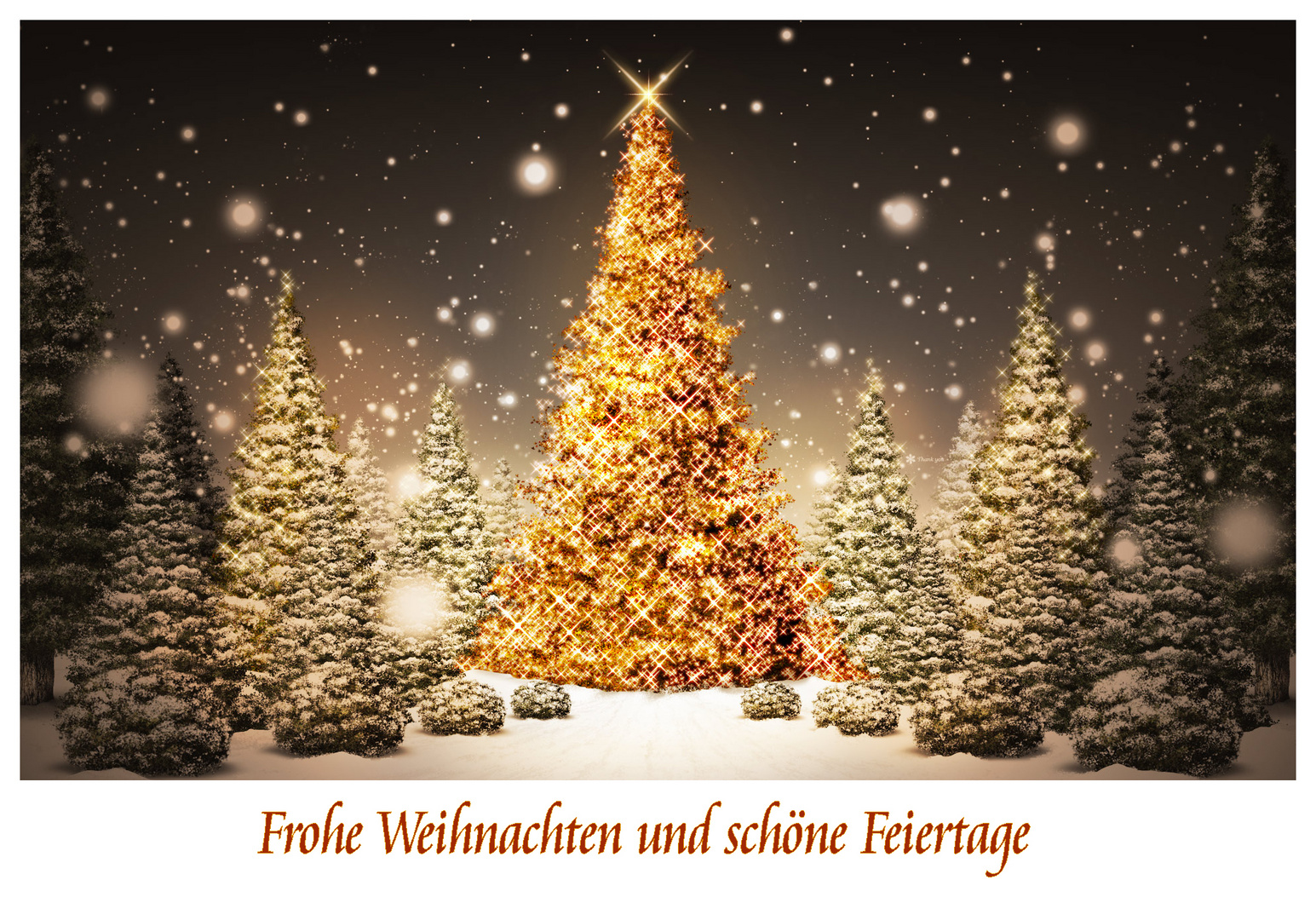 Frohe Weihnachten