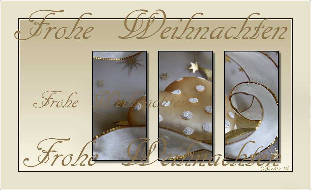 Frohe Weihnachten