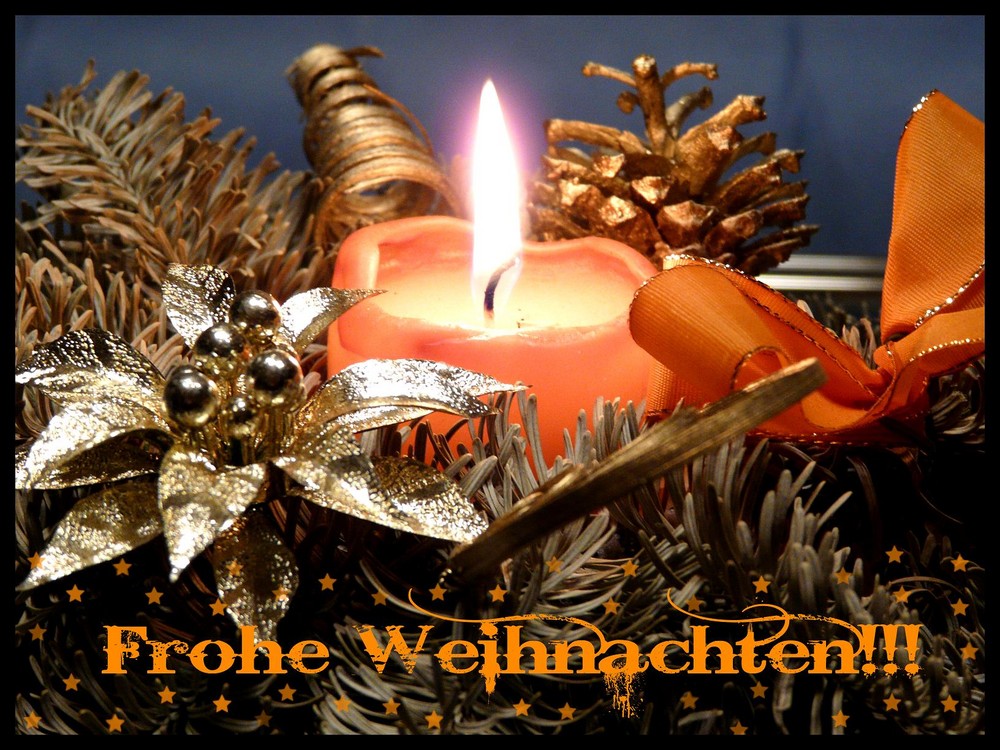 Frohe Weihnachten an Euch!!!