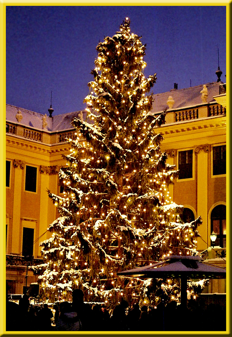 Frohe Weihnachten auf Wienerisch