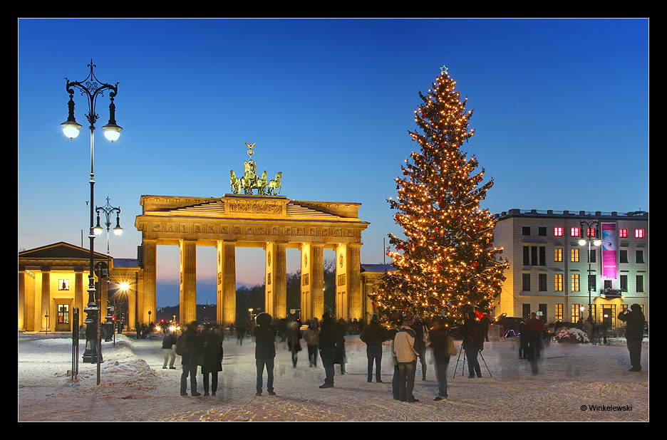 Frohe Weihnachten aus Berlin