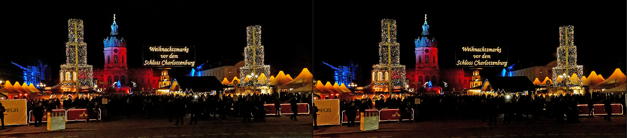 Frohe Weihnachten aus Berlin (3D-X-View)