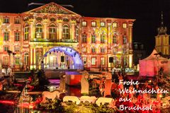 Frohe Weihnachten aus Bruchsal