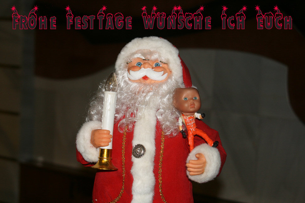 Frohe Weihnachten aus dem Wunderland