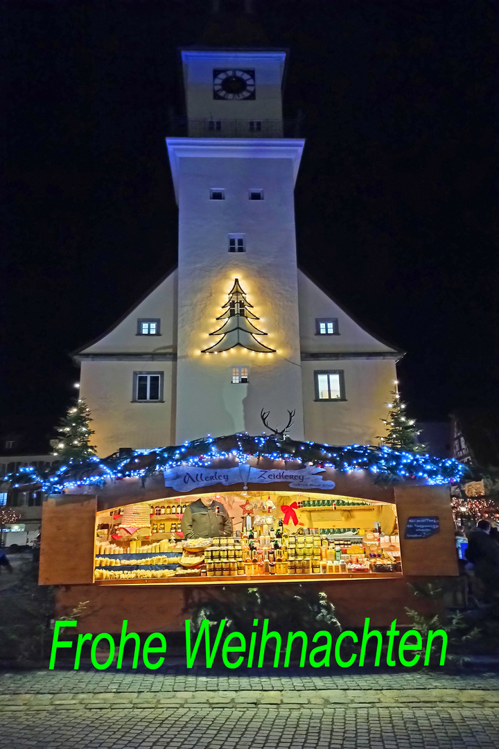 Frohe Weihnachten aus Hersbruck