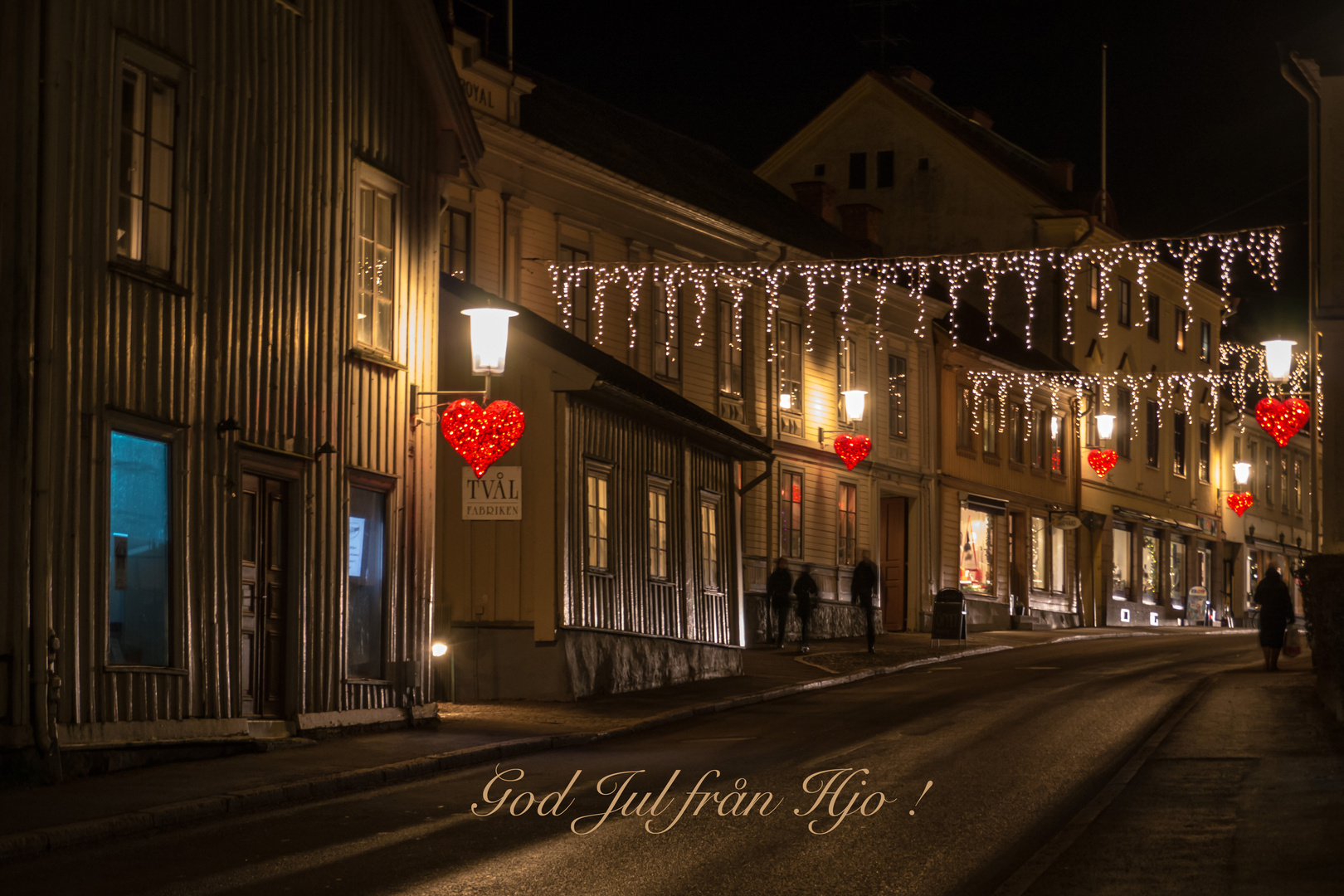 Frohe Weihnachten aus Hjo ...