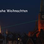 Frohe Weihnachten aus Lübeck