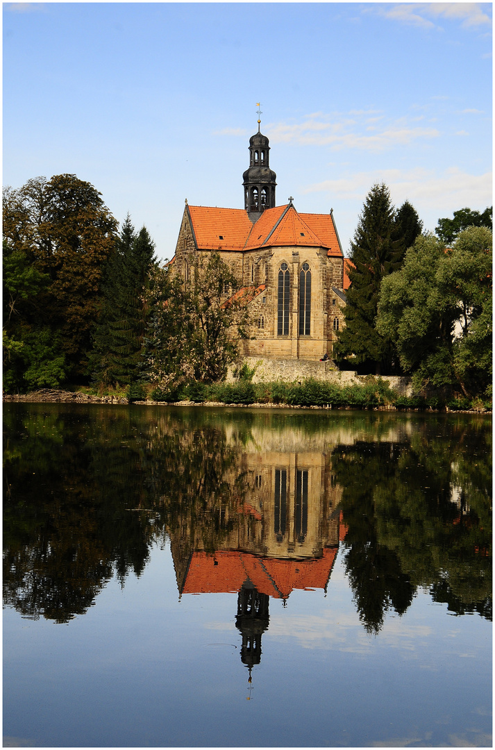 Frohe Weihnachten aus Marienrode in Hildesheim