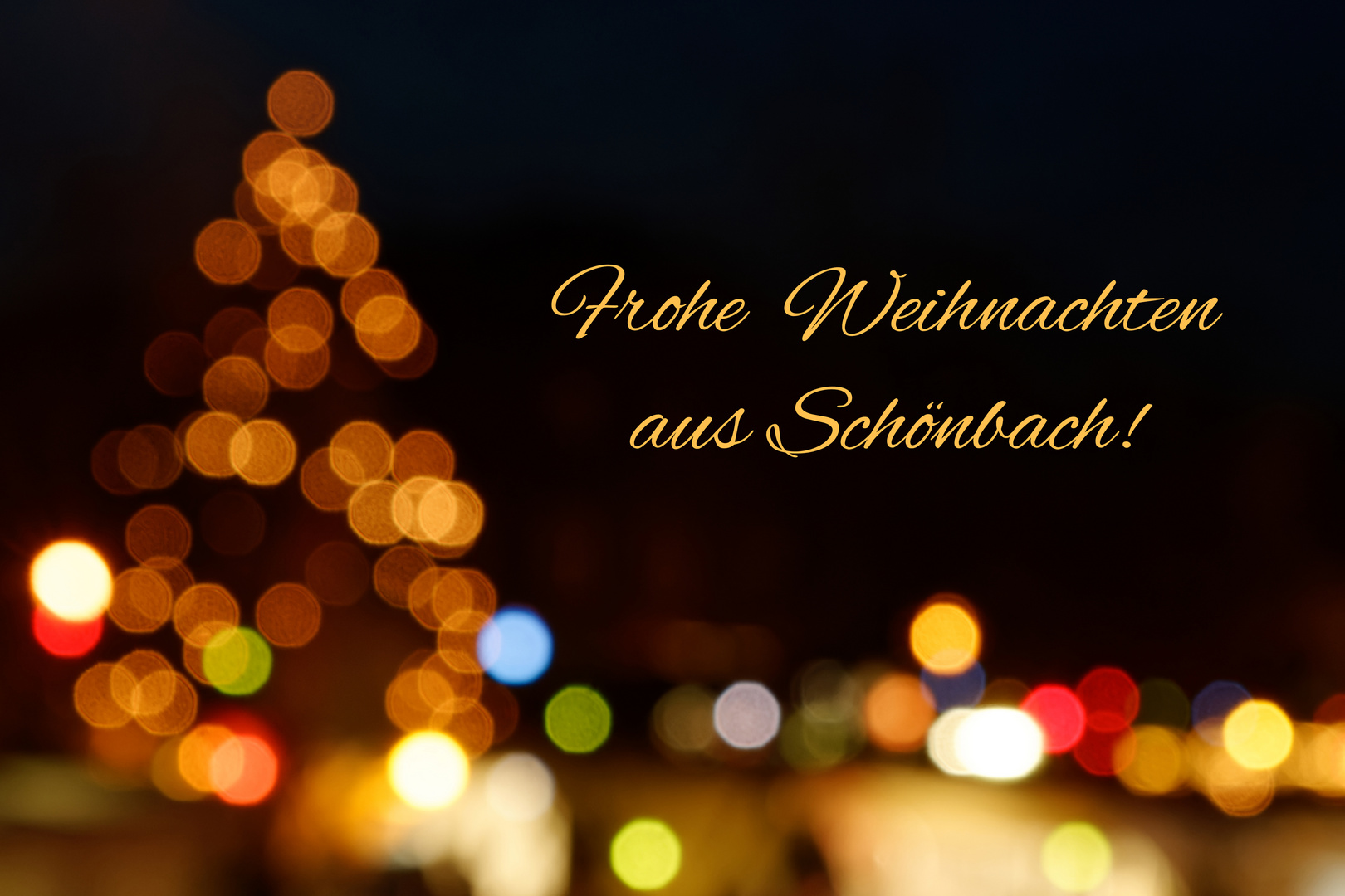 Frohe Weihnachten aus Schönbach