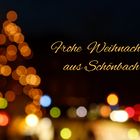 Frohe Weihnachten aus Schönbach