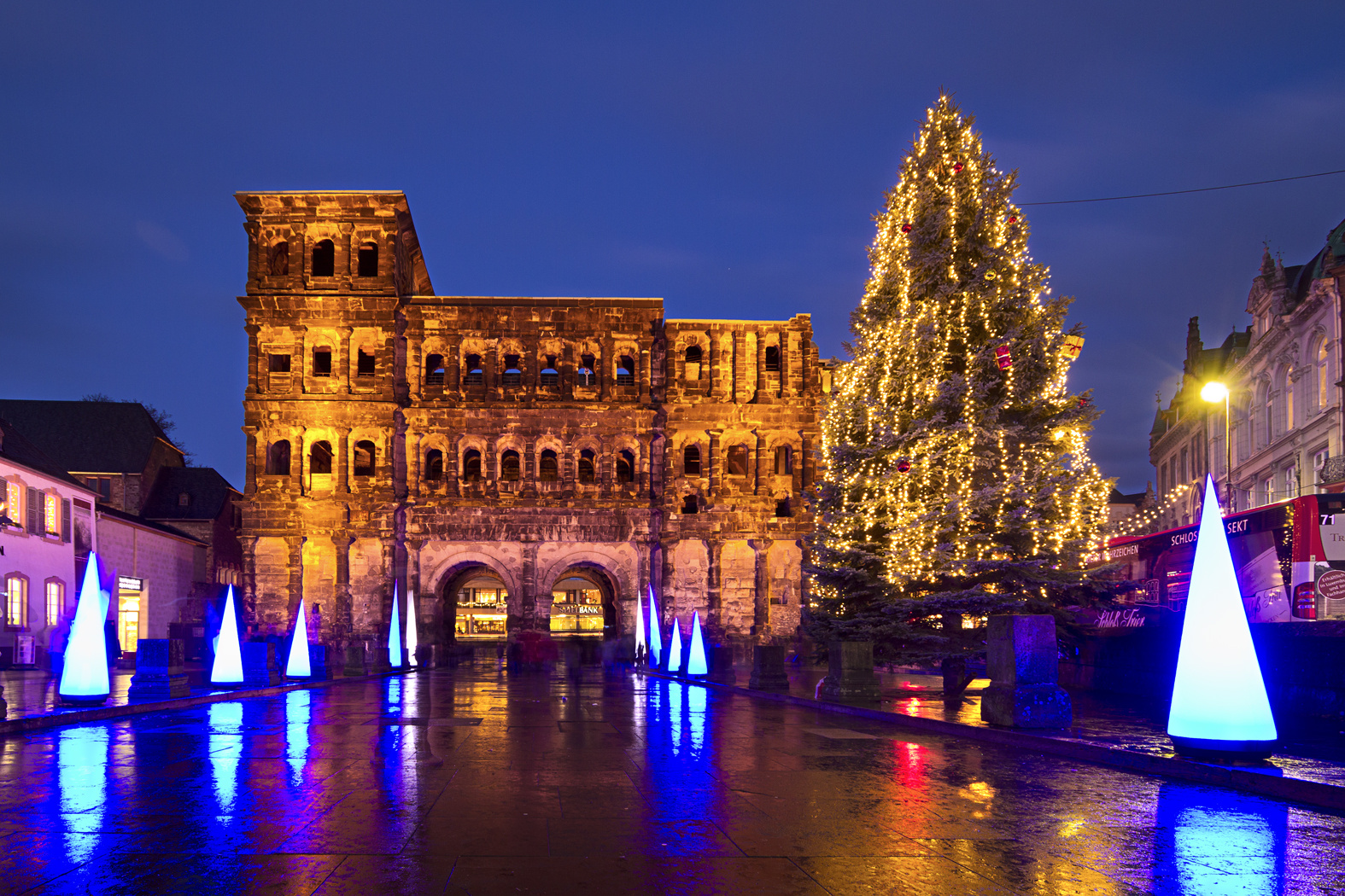 Frohe Weihnachten aus Trier