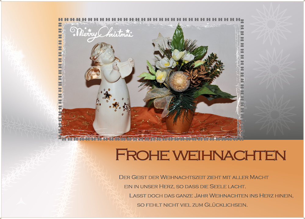 FROHE WEIHNACHTEN