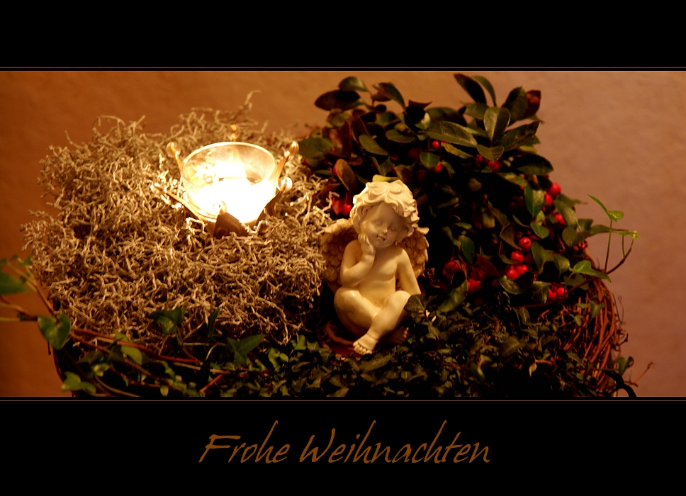 Frohe Weihnachten...