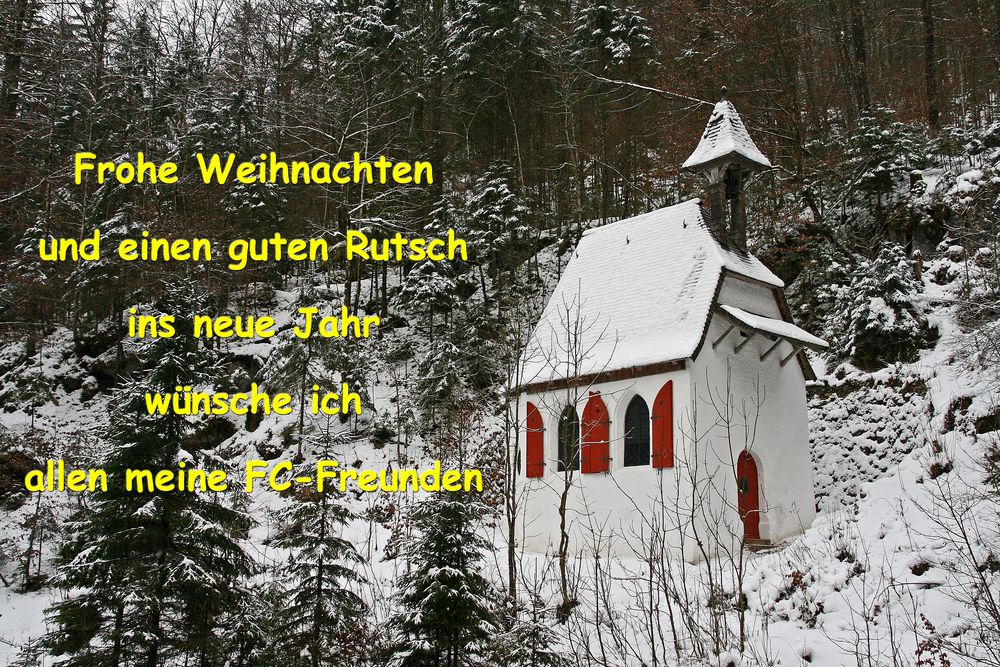 Frohe Weihnachten