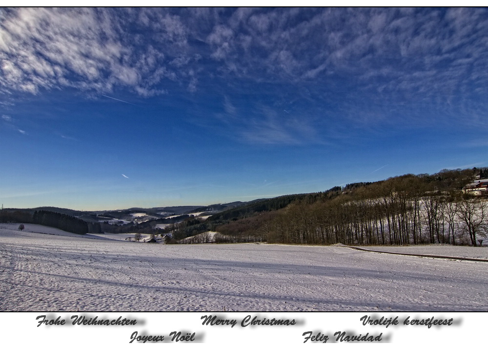 Frohe Weihnachten