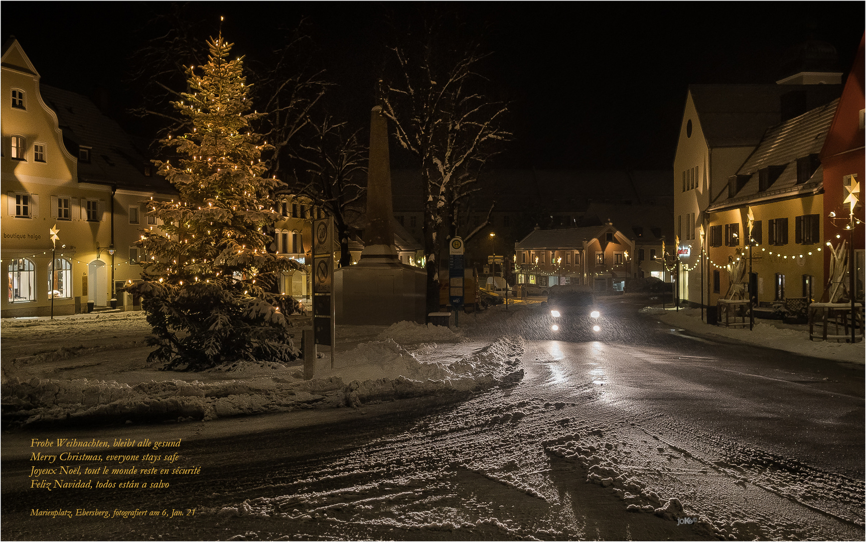 frohe Weihnachten, bleibt gesund