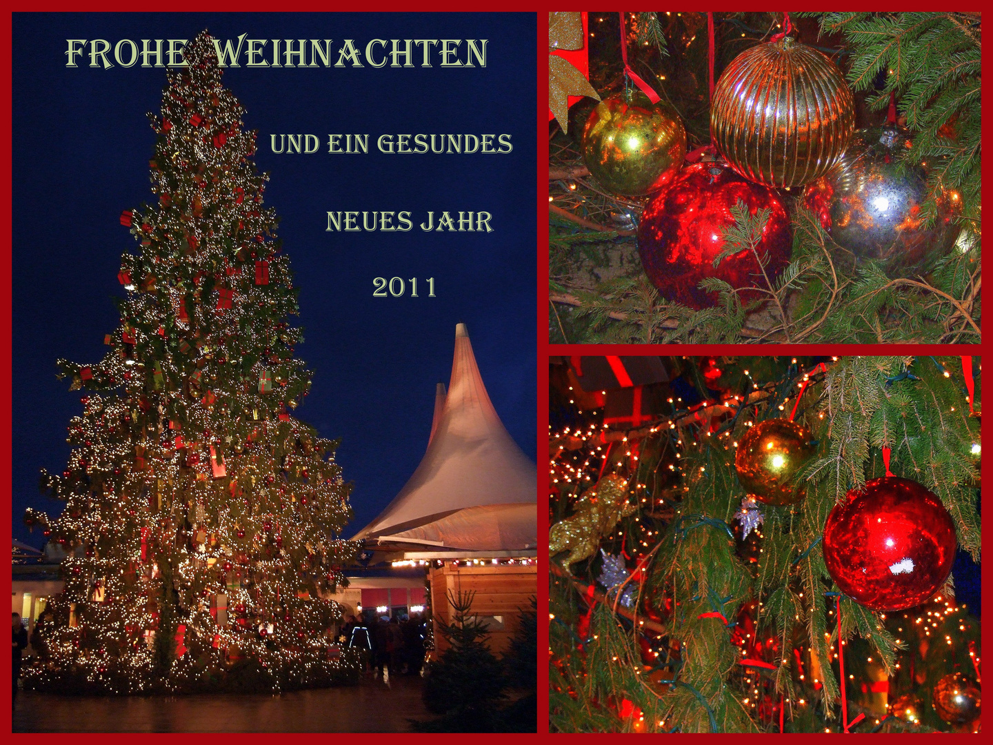 -Frohe Weihnachten-