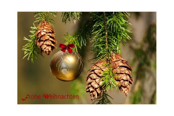 FROHE WEIHNACHTEN
