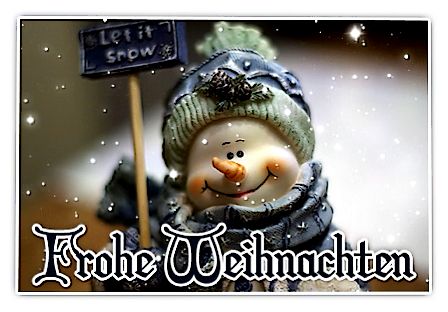 Frohe Weihnachten