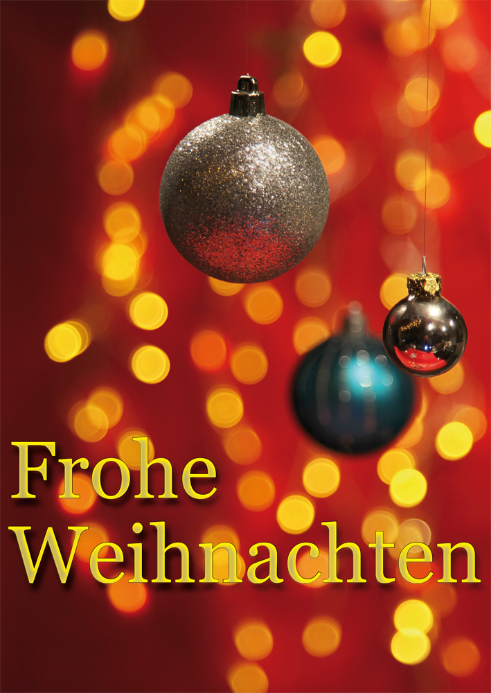 Frohe Weihnachten!