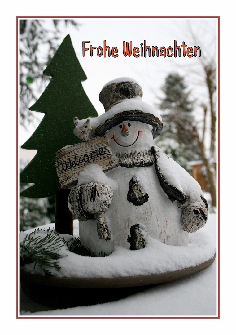 Frohe Weihnachten