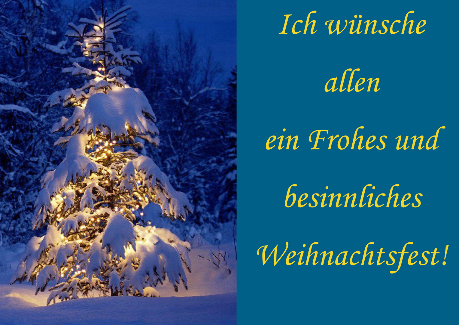 Frohe Weihnachten