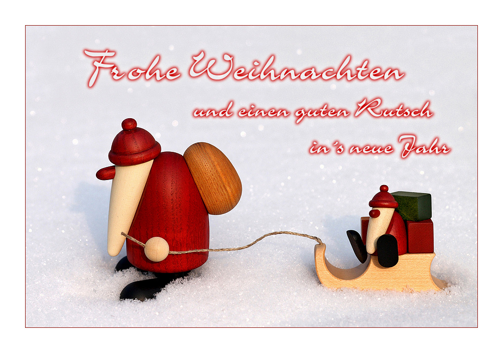 Frohe Weihnachten...