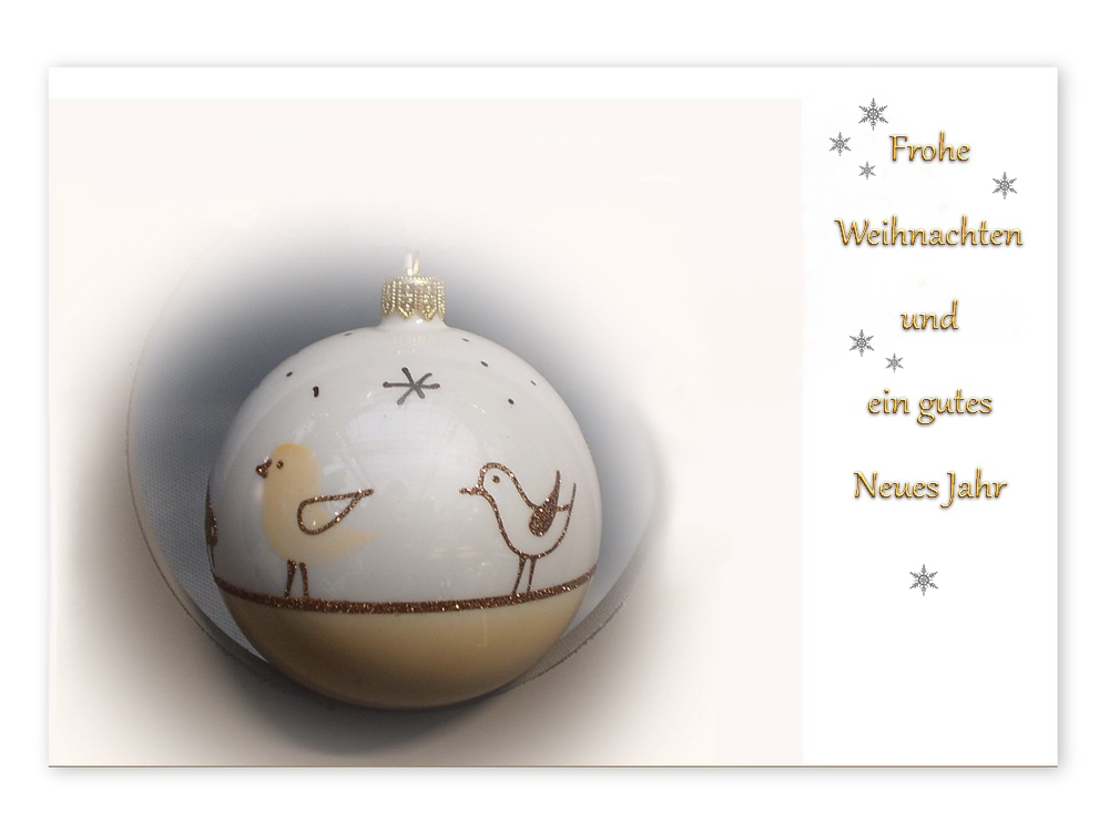 FROHE WEIHNACHTEN