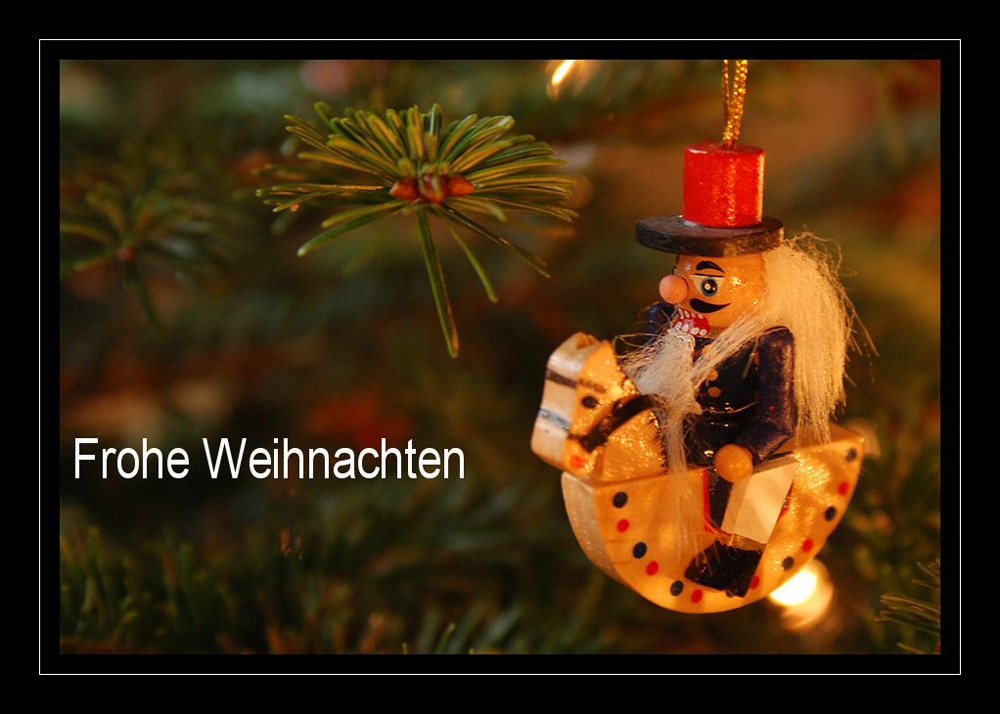 Frohe Weihnachten