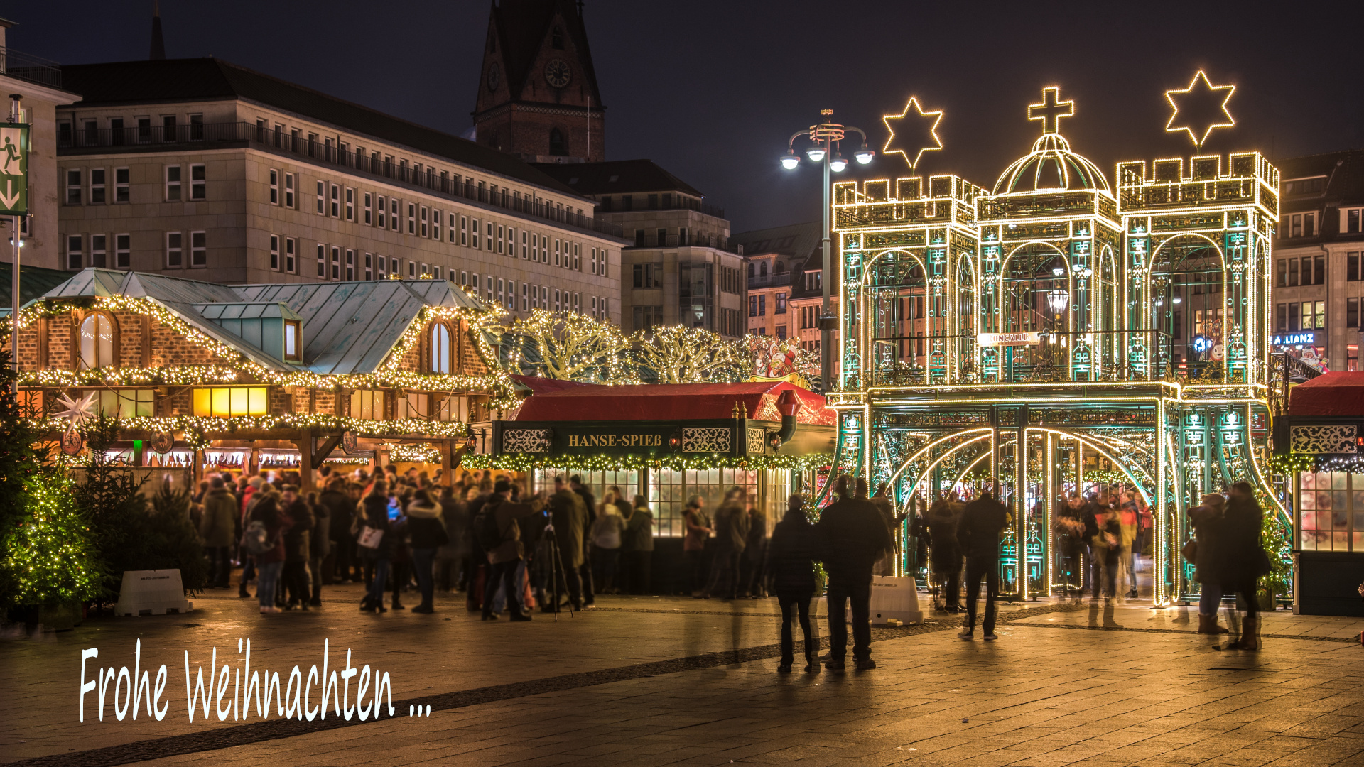 Frohe Weihnachten ...