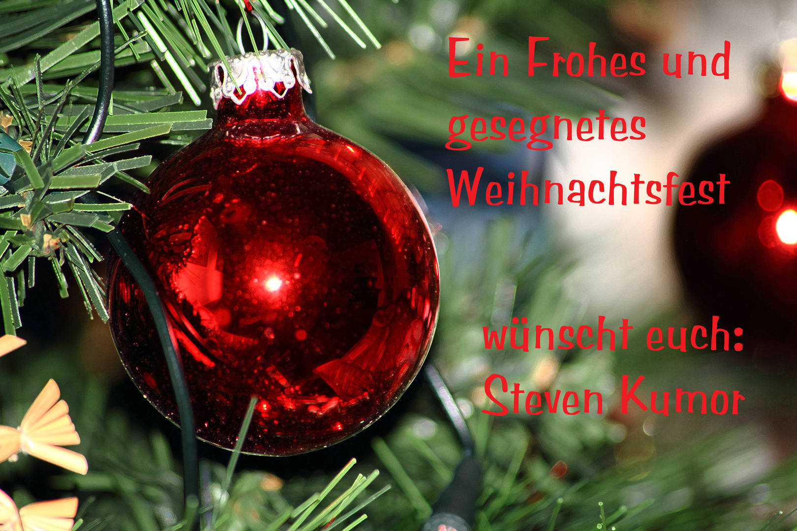 Frohe Weihnachten