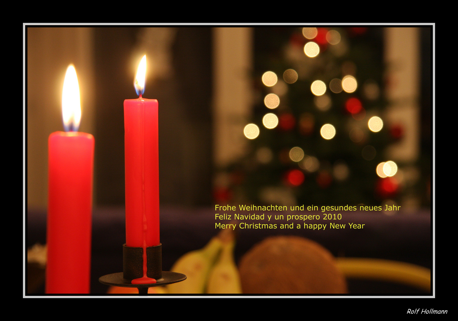 Frohe Weihnachten / Feliz Navidad / Merry Christmas Foto &amp; Bild