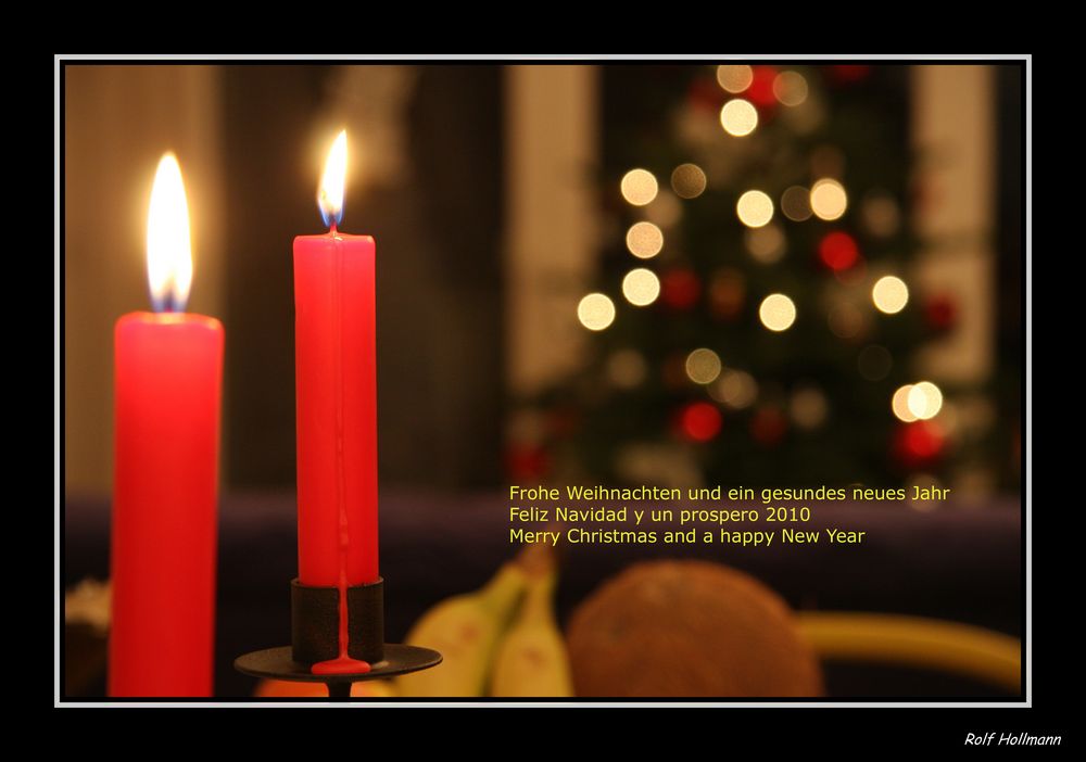 Frohe Weihnachten / Feliz Navidad / Merry Christmas Foto &amp; Bild
