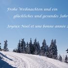 Frohe Weihnachten - Joyeux Noel