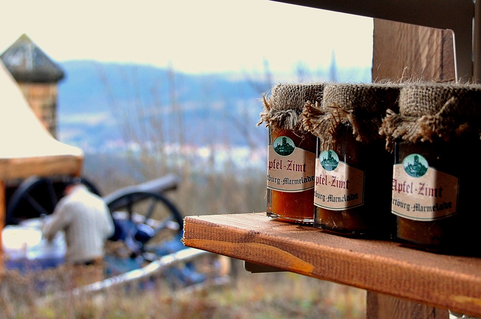 Frohe Weihnachten mit Apfel Zimt Marmelade