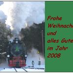 Frohe Weihnachten und alles Gute im Jahr 2008