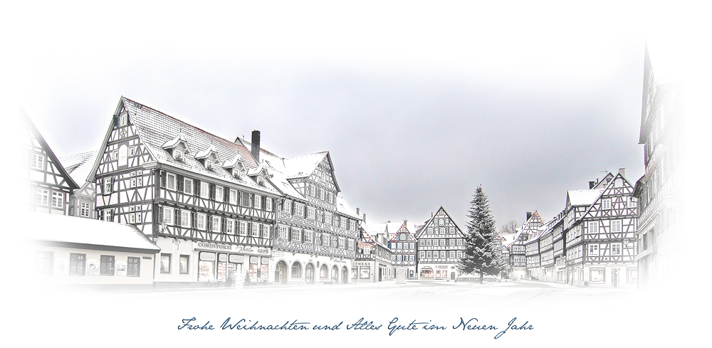 Frohe Weihnachten und Alles Gute im Neuen Jahr aus Schorndorf