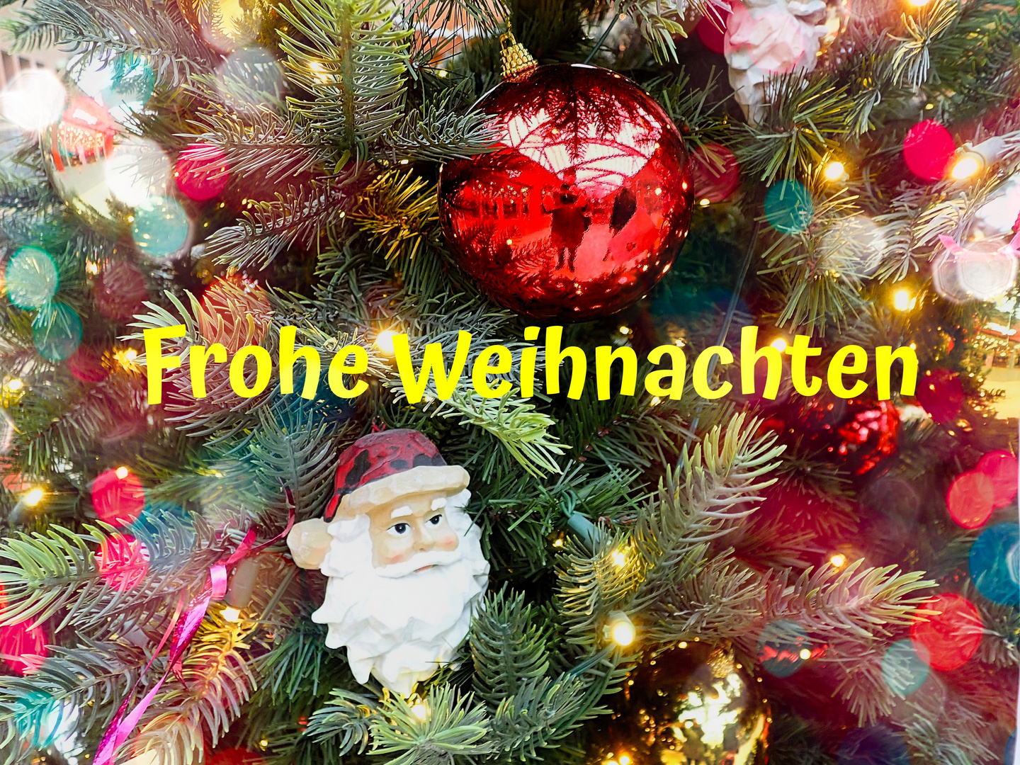 Frohe Weihnachten und ein gesundes, gutes neues Jahr! 