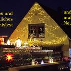 Frohe Weihnachten und ein glückliches Neues Jahr