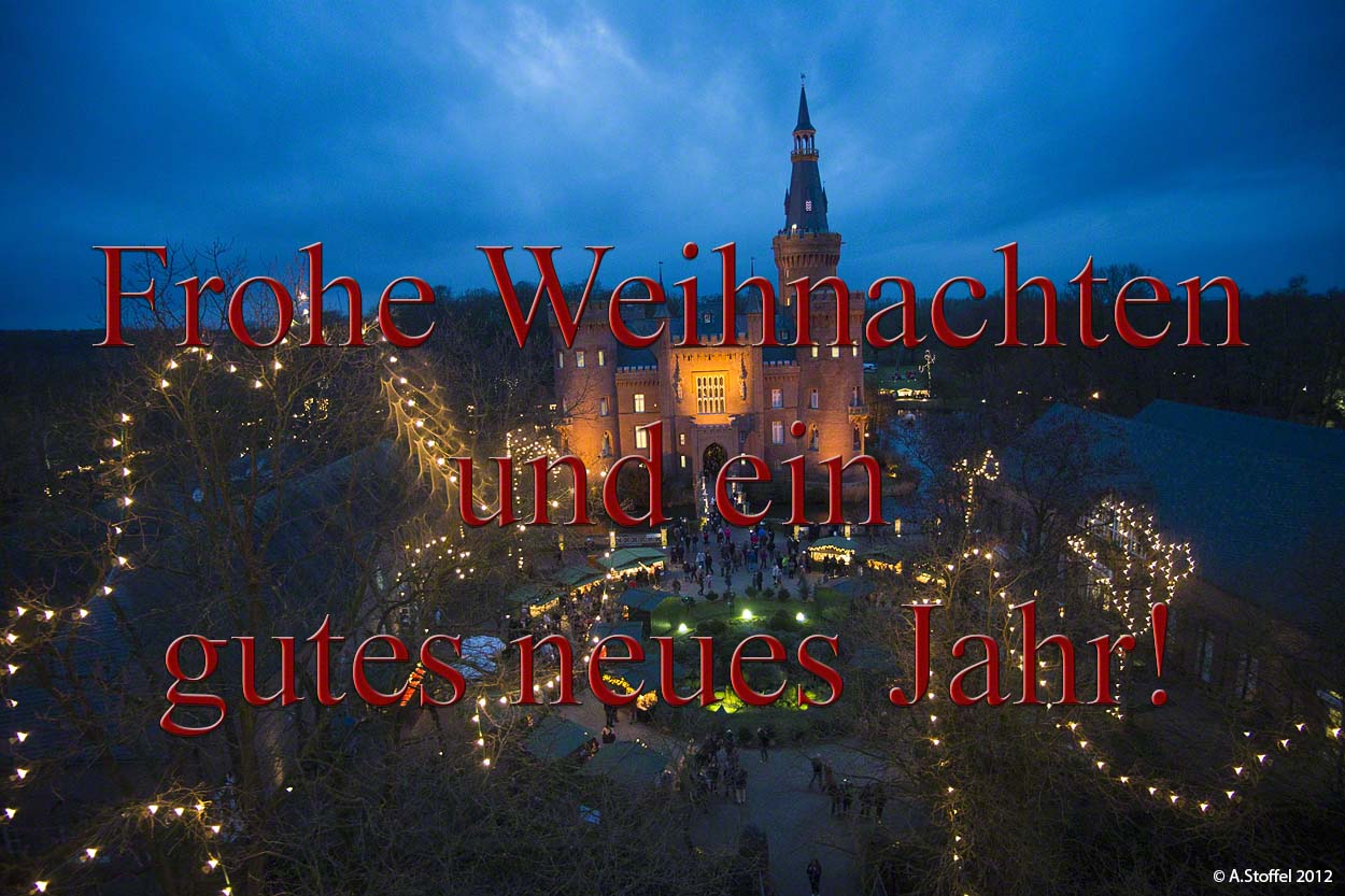 Frohe Weihnachten und ein gutes neues Jahr!